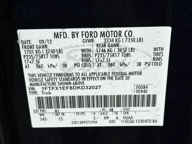 2013 Ford F-150 XL