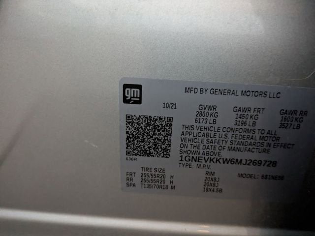 2021 Chevrolet Traverse Premier