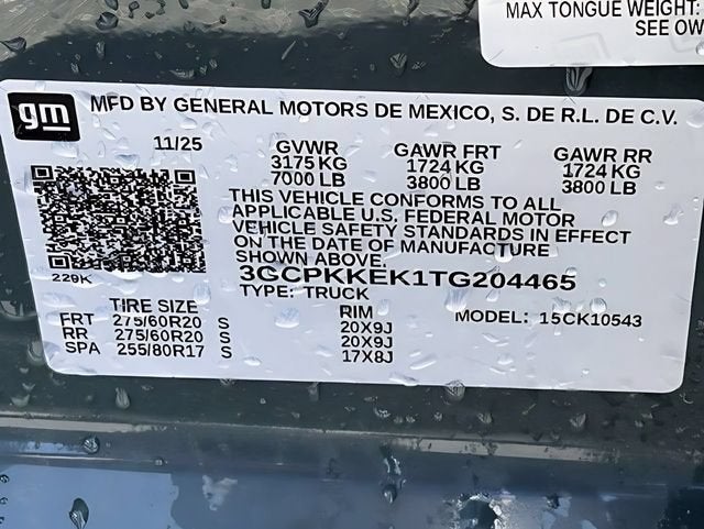 2026 Chevrolet Silverado 1500 LT (2FL)