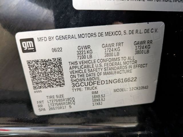 2022 Chevrolet Silverado 1500 LT Trail Boss