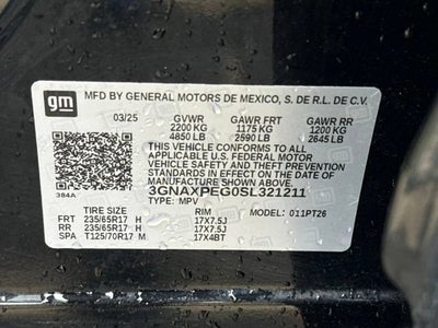 2025 Chevrolet Equinox LT