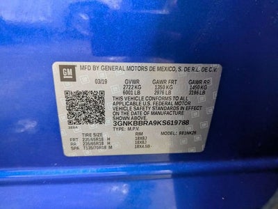 2019 Chevrolet Blazer 4DR FWD LT