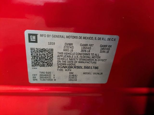 2020 Chevrolet Blazer RS