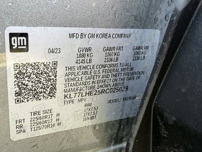 2024 Chevrolet Trax LT