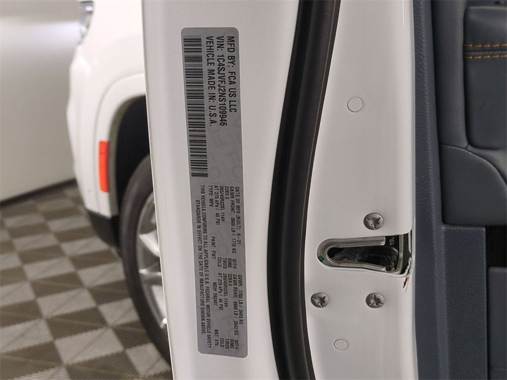 2022 Jeep Grand Wagoneer Series II 4x4