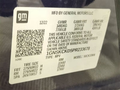 2023 Chevrolet Suburban LT