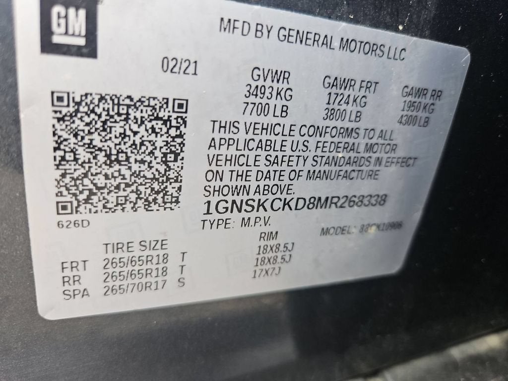 2021 Chevrolet Suburban LT