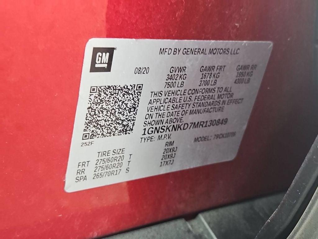 2021 Chevrolet Tahoe LT