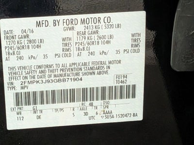2016 Ford Edge SEL
