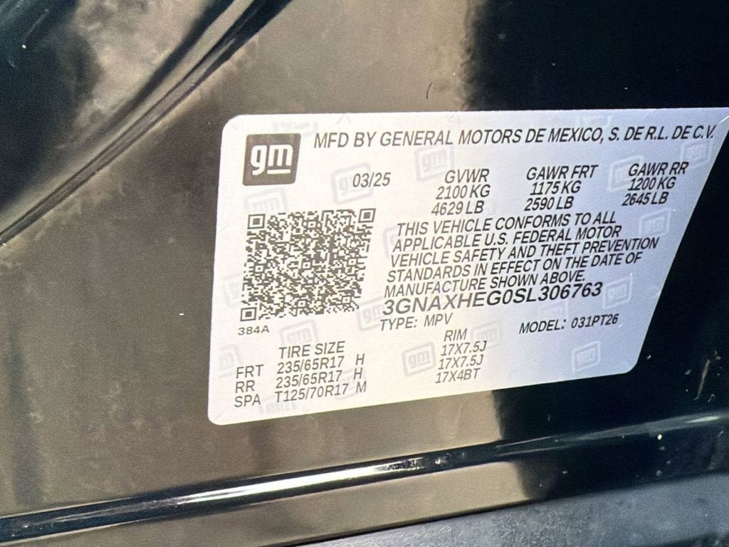 2025 Chevrolet Equinox LT