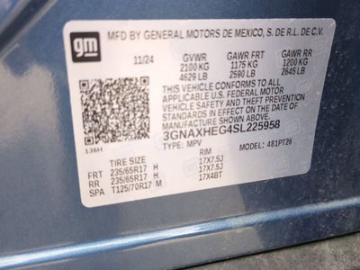 2025 Chevrolet Equinox LT