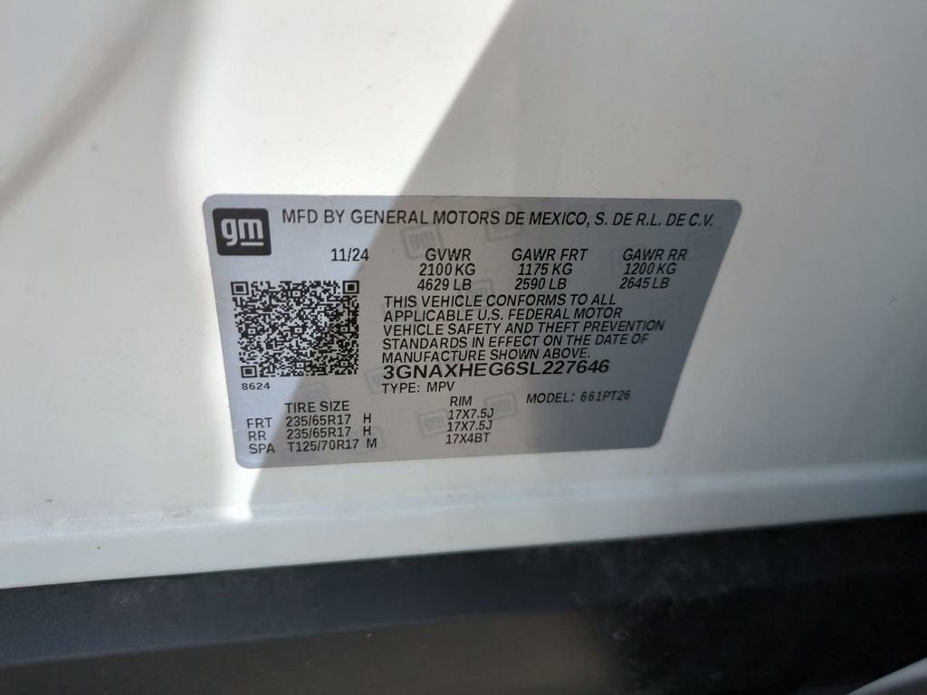 2025 Chevrolet Equinox LT