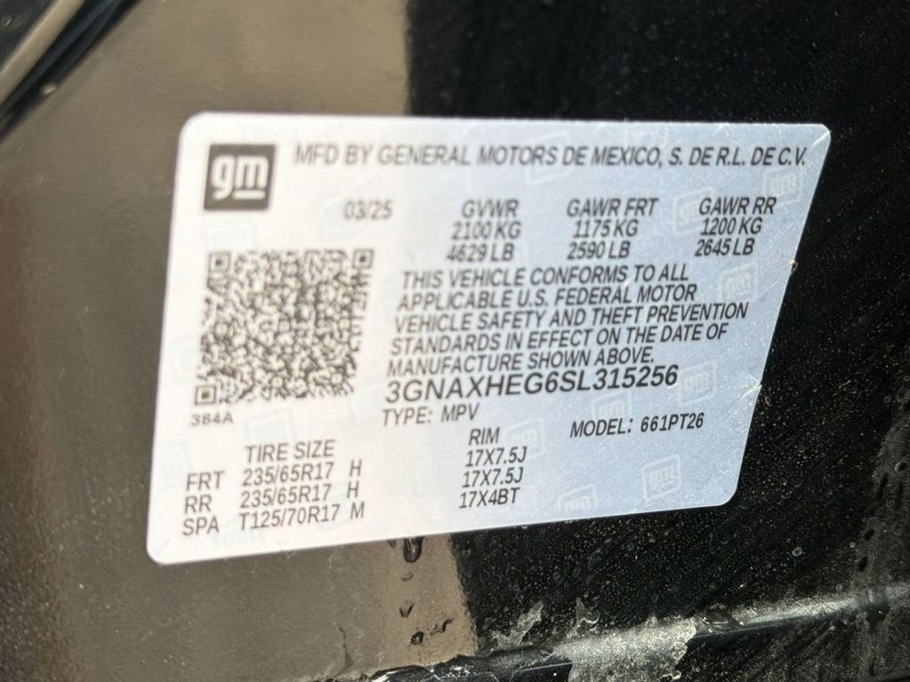 2025 Chevrolet Equinox LT