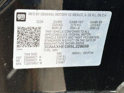 2025 Chevrolet Equinox LT