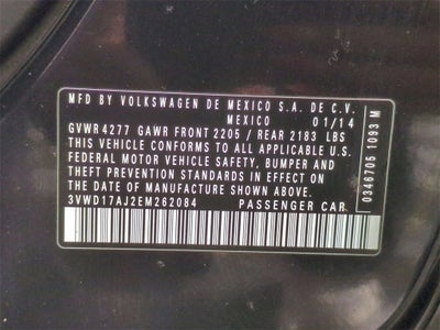 2014 Volkswagen Jetta SE