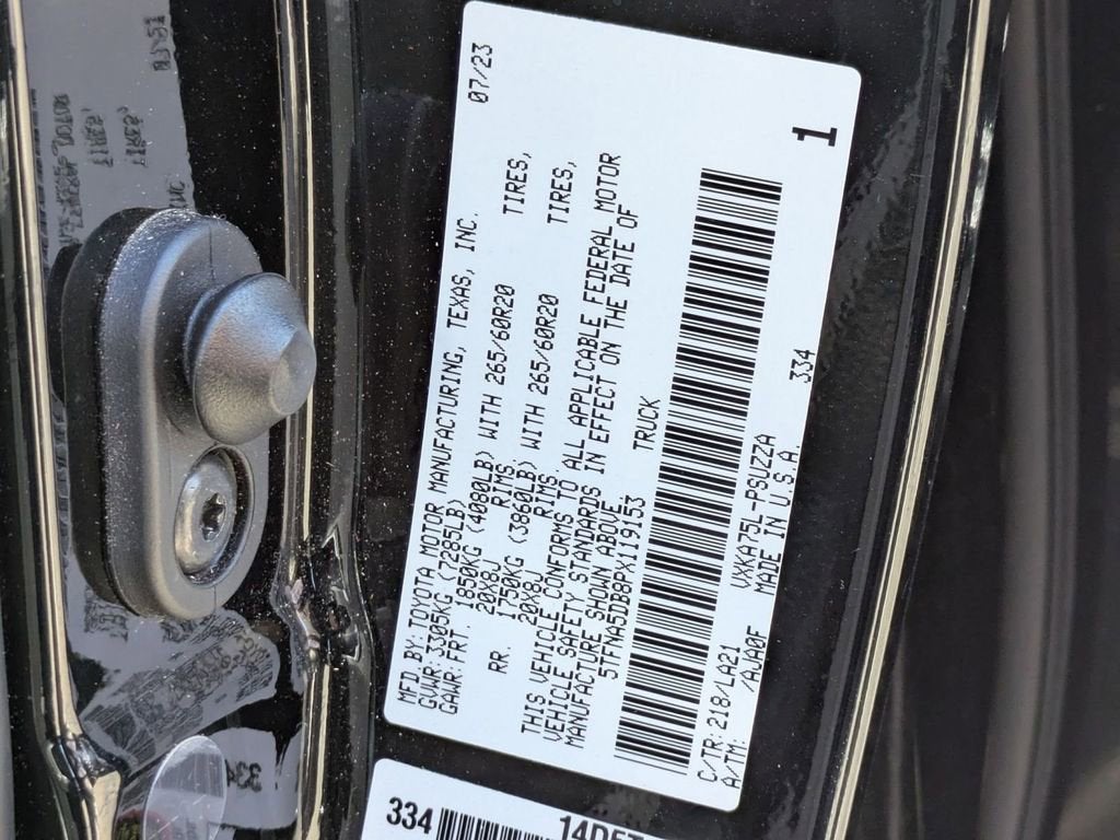 2023 Toyota Tundra Platinum