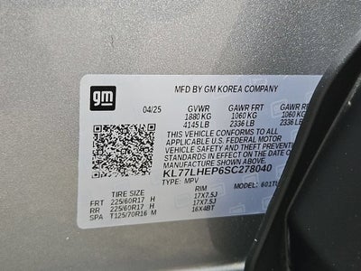 2025 Chevrolet Trax LT