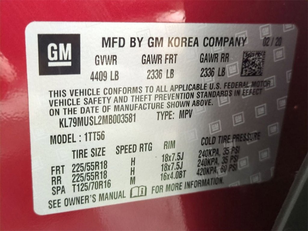 2021 Chevrolet Trailblazer RS