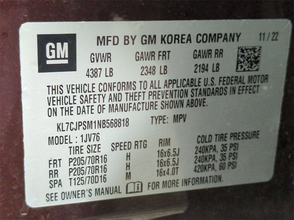 2022 Chevrolet Trax LT