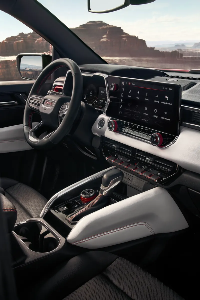 2026 GMC Canyon infotainment system at LaFontaine Buick GMC Dearborn in Dearborn MI
