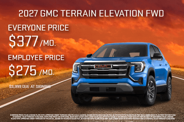 2027 GMC TERRAIN ELEVATION FWD