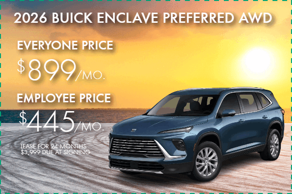 2026 Buick Enclave Preferred AWD
